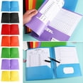 thumbnail image 7 of XiYing Heavy Duty Pocket Folders with Pockets, Letter Size, Document Filing and Organization for Office, 10-Pack, 7 of 7