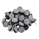 thumbnail image 1 of 40pcs Round Heavy Duty Nail-on Felt Pad for Furniture Chair Table Leg Feet Floor Protectors Slide Smoothly (Black, Pad Diameter 17mm), 1 of 5