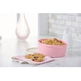 thumbnail image 2 of Tupperware Heritage Plastic 7.5-Cup Food Storage Canister with Lid, Pink, 2 of 7