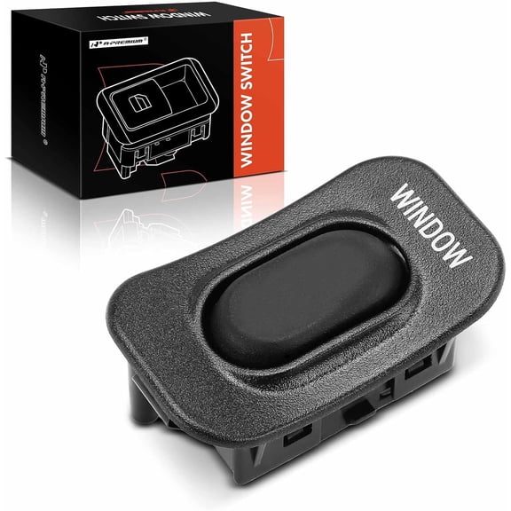 A-Premium Power Window Switch Compatible with Ford & Mazda Models - Ranger 1995-2007, B2300 2001-2003, B2500 1998-2001, B3000 1998 2000, B4000, Front Right Passenger Side, Replace# F57Z14529A