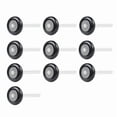 thumbnail image 1 of Lot de 10 Rouleaux de Porte de Garage Noirs en Nylon de 2 Po, Tige de 4 Po, Utilisent 6200 - Roulements à Double Joints, 1 of 6