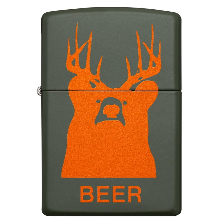 Zippo Green Beer Bear Windproof Pocket Lighter - Walmart.com