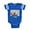Royal Blue, variant on CafePress - 3 FIN Cat Bath - Cute Infant Baby Football Bodysuit