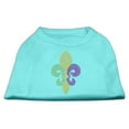 thumbnail image 6 of Pet Dog  Cat Shirt Rhinestone, "Mardi Gras Fleur De Lis", 6 of 10