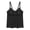 Black, variant on Women's Lace Cami Top - Adjustable Spaghetti Straps Wireless Comfort Padded Tank for Sleep Lounge