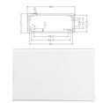 thumbnail image 3 of Instrument Project Accessories Heat Dissipating Sand Silver For INTEGRAted Aluminum Cooling Case Enclosure Electronic Box For Circuit Board Gprs 27X66X100Mm, 3 of 8