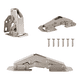 thumbnail image 5 of Bisagra Bidimensional Oculta 90° Ferrari 10 Piezas Plata, 5 of 5