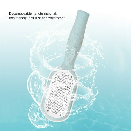 Foot Scrubber Machine Dead Skin Callus Remover Foot File Foot Scrubber Professional Foot Grater Stainless Steel Pedicure Rasp Pedicure tools ()
