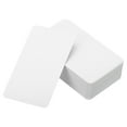 thumbnail image 1 of Unique Bargains 3.5' x 2' Blank Paper Business Cards, 90 Pack Small Index Flash Cards Words Message Note Card, White, 1 of 7