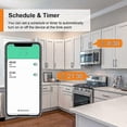 thumbnail image 5 of Wifi Smart Plug, 16a Smart Socket Compatible With Alexa, Google Home, Remote Control, Power Consumption Measurement, Voice Control, Time Function, 2pc, 5 of 5