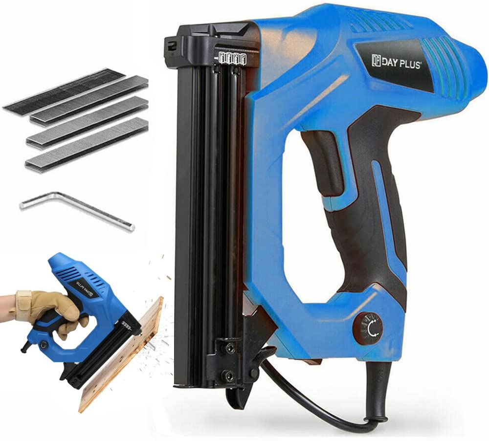 Dayplus Nail Gun & Staple Gun 2in1 Electric Heavy Duty Stapler Nailer