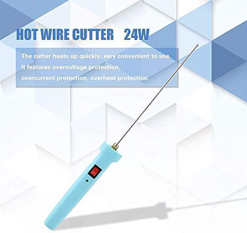 ABPETE 24W 20cm 110-250V Hot Knife Foam Cutter Foam Cutter Pen Electric Hot Wire Foam Cutting Tool with Start Switch
