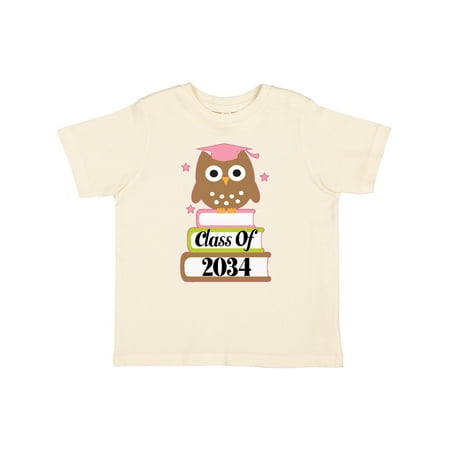 

Inktastic Class of 2034 Owl Girls Gift Toddler Toddler Girl T-Shirt