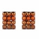 thumbnail image 4 of 24 Bolas de Adorno de Árbol de Navidad 3cm, 2pc, Púrpura, Ornamento de Árbol de Navidad, Caja Cuadrada, 4 of 5