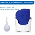 thumbnail image 4 of Ear Cleaner Wash Earwax Removal Tool Kit Ear Irrigation Washer Bottle Syringe System Health Care, 4 of 6