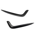 thumbnail image 2 of For 2022+ Front Fog Light Lamp Cover Eyebrow Eyelid Garnish Streamers Outer Foglight Trim, 2 of 5