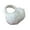 White, variant on Women Plush Ear Muffs for Cold Weather Foldable Ear Protective Ear Warmers Fashion Furry Ear Flaps Outdoor Sport Gear