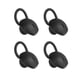 thumbnail image 1 of EeaseMX Juego de 4 tapones para los oídos, protectores de oídos, accesorios para auriculares compatibles con Huawei B5 (negro), 1 of 7