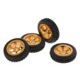 thumbnail image 3 of 4pcs neumáticos de goma modelo RC juguetes para compatibles con K989 Amarillo, 3 of 10