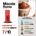 thumbnail image 4 of Dongiò Caffè Miscela Roma – Italian Whole Coffee Beans, Medium-Dark Roast, 2.2 lb (1 kg), 4 of 6
