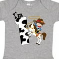 thumbnail image 4 of Inktastic I'm One-cowboy Riding Horse Birthday Boys Baby Bodysuit, 4 of 5