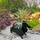 thumbnail image 5 of pstuiky Maceta de madera con forma de perro, maceta para plantas, maceta para suculentas, maceta decorativa para interiores, 5 of 7