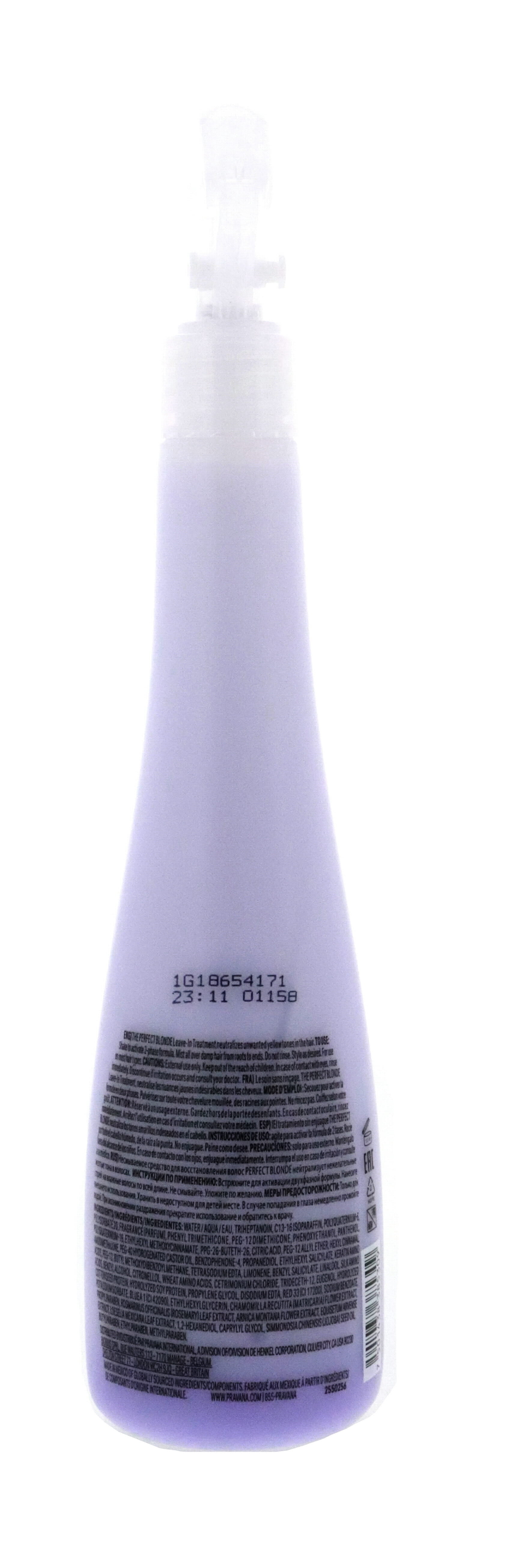 Pravana The Perfect Blonde Leave In Treatment 10.1 Ounce