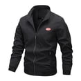 thumbnail image 1 of Spring And Autumn Men's Youth Jacket Windproof Thin Coat Checkered Baseball Clothes, 1 of 2