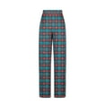 thumbnail image 4 of BZGTZT Women Plaid Pajama Pants Comfy Soft Lounge Pants Sleep Pj Bottoms Jogger Trousers with Pockets Drawstring, 4 of 7