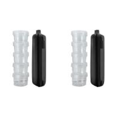 thumbnail image 1 of Accesorios de lonchera de porción transparente Caza de salsa con tapa negra 5 PCS, 1 of 4