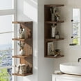 thumbnail image 4 of Lack Wall Shelf,Display Floating Shelf (Solid Wood, 4 Tier), 4 of 18