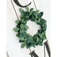 thumbnail image 4 of Vertical Wooden Welcome Sign Plaque with Wreath for Front Door, 4 of 5
