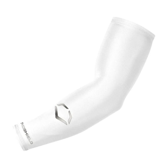 Brazalete EvoShield de compresión sólida para adultos, color blanco