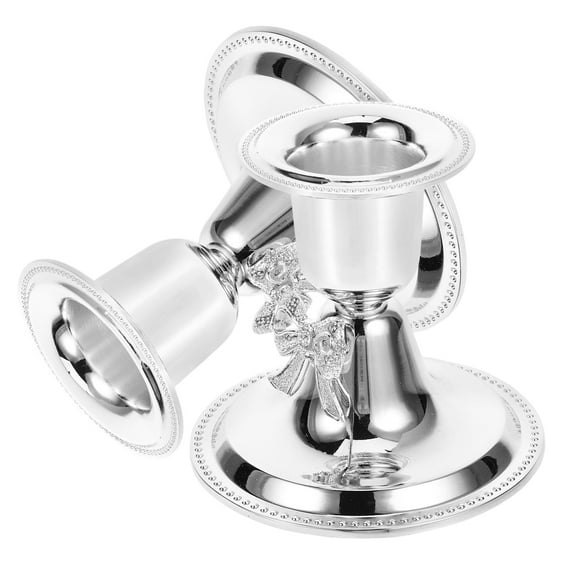 2pcs Wedding Vintage Candle Holder Tabletop Stand