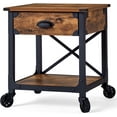 thumbnail image 6 of Better Homes & Gardens 2 Drawer Rustic Country File Cabinet, Weathered Pine Finish, 6 of 10
