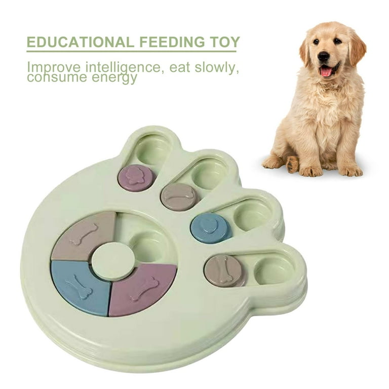 Dog Puzzle Toys Durable Dog Puzzles For Smart Dogs, Treat Dispenser For  Training Funny Feeding, Interactive Dog Toys To Aid Pets Digestion-blue