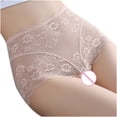 thumbnail image 6 of HUPOM Breathable Underwear For Women Underwear For Women In Clothing Briefs Leisure Tie Seamless Waistband Beige M, 6 of 6