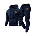 thumbnail image 1 of RXMEKW Hoodie with Zipper Pockets, Mens Printed Hooded Sweatshirt, 1 of 3