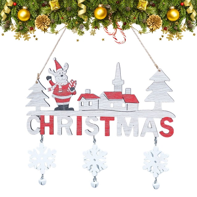 Adornos Colgantes Navidad Papá Noel/alce/muñeco Nieve