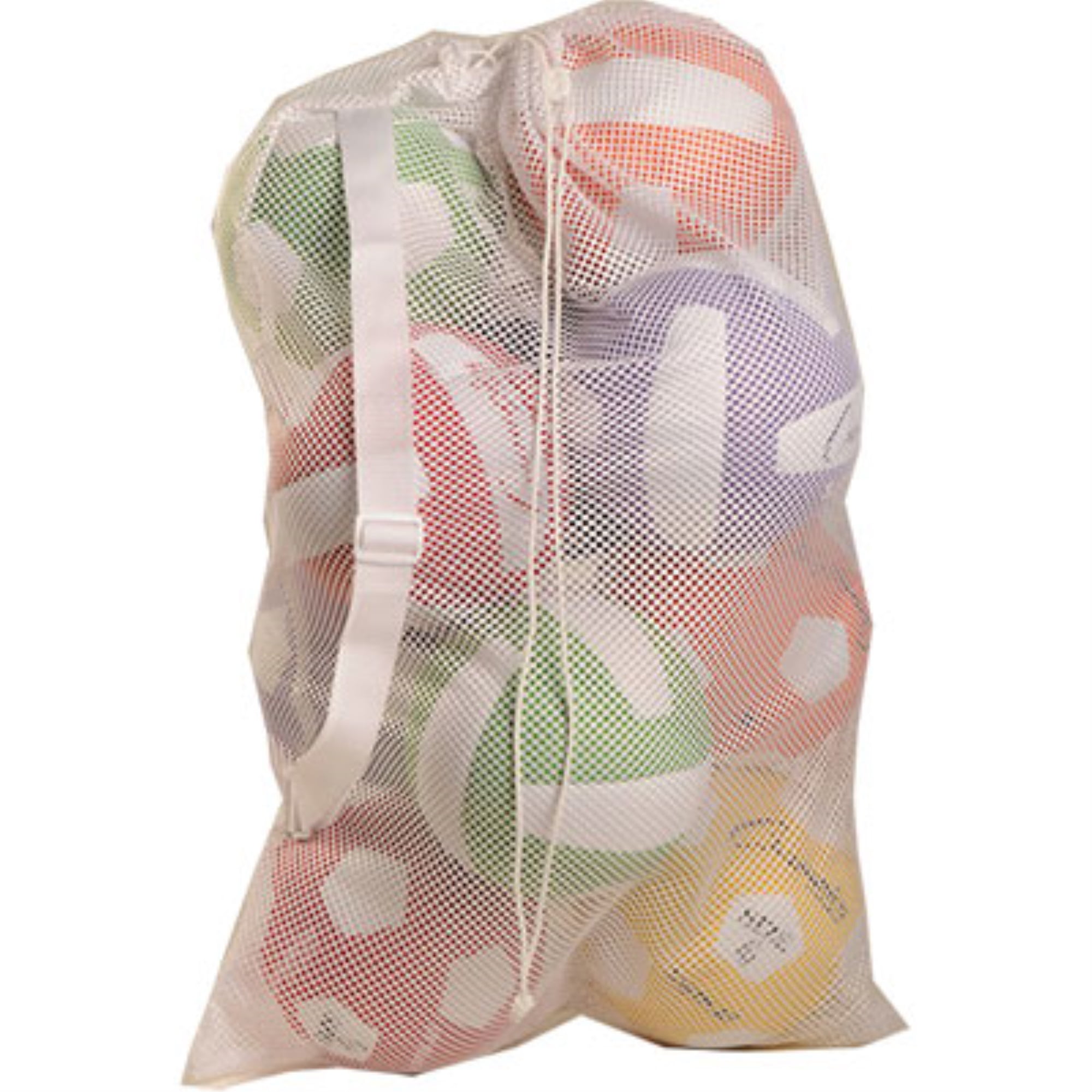 Champion Sports Mesh Equipment Bag w/Shoulder Strap