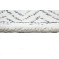 thumbnail image 6 of Bashian R120-IVGY-2.6X8-CL208 2 ft. 6 in. x 8 ft. Venezia Transitional 100 Percentage Wool Hand Tufted Rectangle Area Rug, Ivory & Grey, 6 of 7