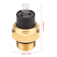 thumbnail image 5 of Radiator Fan Thermo Switch For Honda VFR700F VFR750F CBF600 NES125 37760-MT2-003, 5 of 5