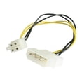 thumbnail image 2 of StarTech.com 6in LP4 to P4 Auxiliary Power Cable Adapter - LP4 to 4 pin ATX - Molex to P4 Adapter - LP4 to P4 (LP4P4ADAP) - Power adapter - 4 pin internal power (5V) (F) to 4 pin ATX12V (M) - 6 in, 2 of 2