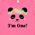 thumbnail image 4 of Inktastic First Birthday Panda 1 Year Old Girl Girls Baby T-Shirt, 4 of 5