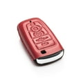 thumbnail image 3 of Vitodeco Leather Smart Key Fob Case Cover Protector Compatible with Ford (2018 - 2026 Models) - 5-Button, Red, 3 of 5
