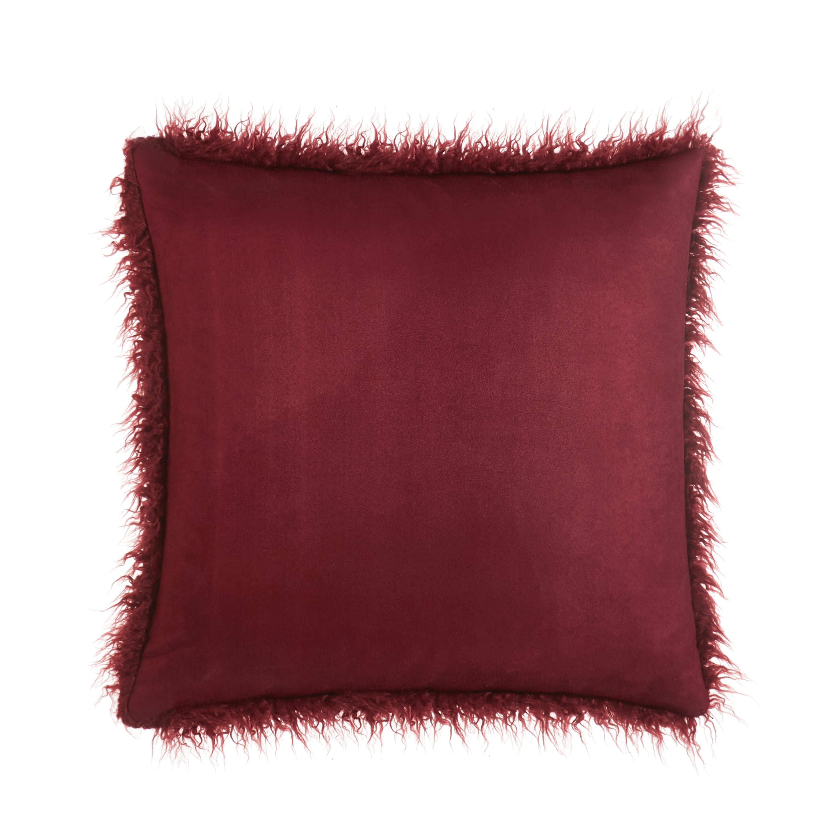 Better Homes & Gardens 22" x 2" Glam Red Polyester Decorative Pillow