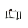 thumbnail image 2 of KFI Studios Midtown 6' x 3.5' Bistro Table, Fashion Grey, 2 of 2