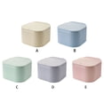 thumbnail image 4 of maskred ABS Beautiful And Practical Waste Bin With Lid PP Wide Applications Easy To Clean Desktop Trash Can Pink, 4 of 6