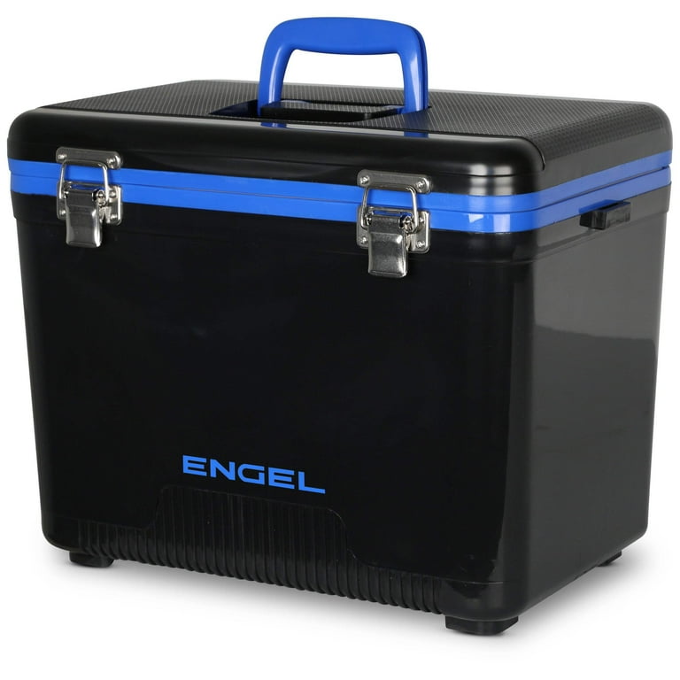 ENGEL 19 Qt Leak-Proof Insulated Drybox Cooler - Silver, Compact