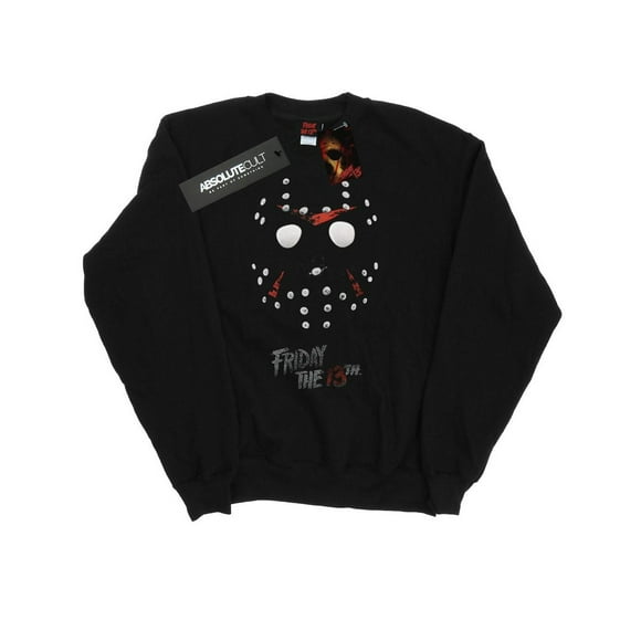 Friday 13th Mens Jason Hockey Mask Sweatshirt